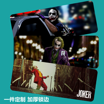 Clown JOKER oversized mouse pad game e-sports lock edge personality creative trend office computer keyboard pad table pad