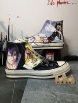 Jiuyin original sneakers customized Converse Naruto One Piece