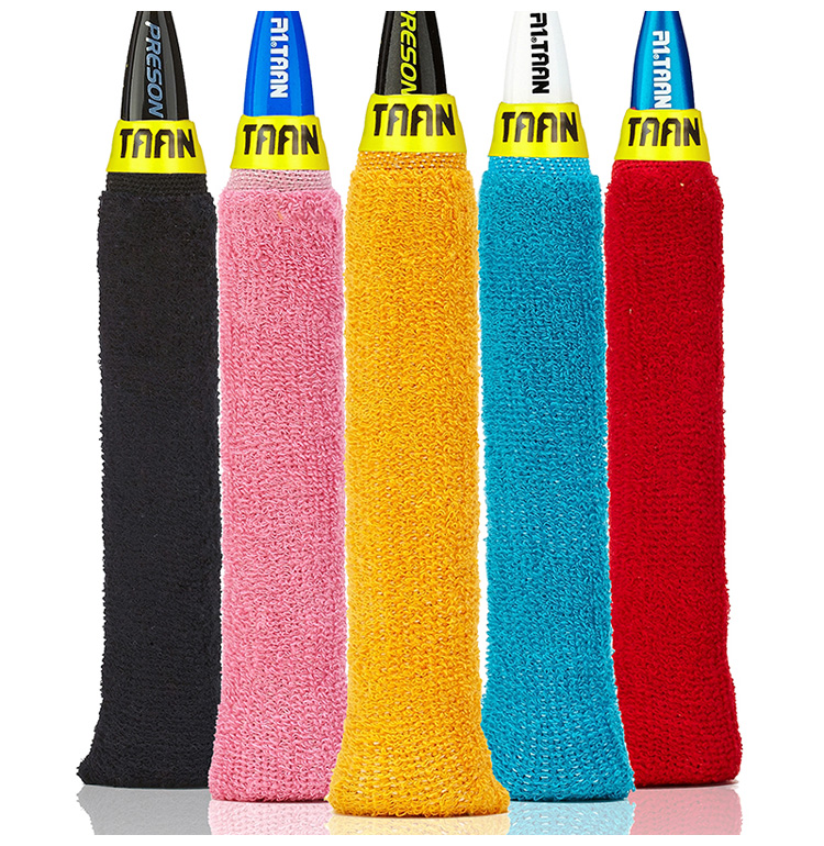 Chính hãng TAAN Thái Ang khăn nhựa tay áo xử lý khăn đặt cầu lông vỗ tay nhựa phần mỏng non-slip sweatband quần đánh cầu lông