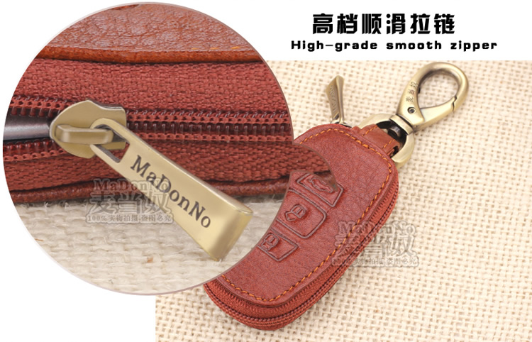 Áp dụng cho túi đựng chìa khóa BYD BYD G6 Tốc độ sắc nét Si Rui Song Qin hộp đựng bằng da móc chìa khóa đẹp