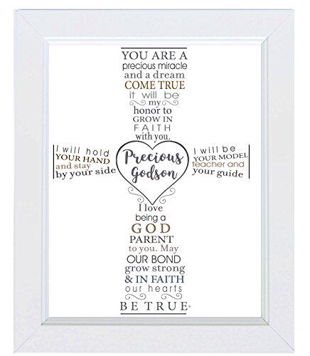 The Grandparent Gift Precious Godson Frame Baptismo