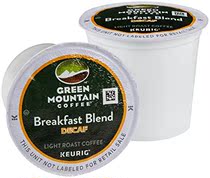 Green Mountain Coffee Breakfast Blend Decaf K-Cups-