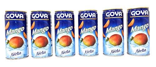 Goya Mango Nectar Juice 9.6fl.oz 6 Pack Goya Mango Flower