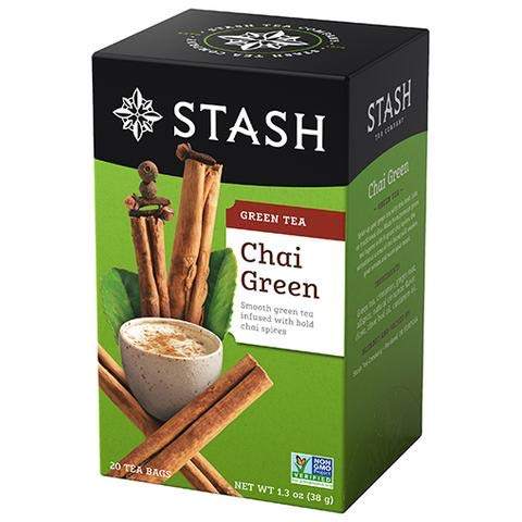 Stash Tea Tea Bags Chai Green-20 Count Hiding Tea Tea