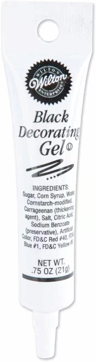 Black Wilton Black Gel Tube 0 75 Oz Black Will