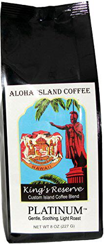 Kona Hawaiian Coffee Kings Reserve PLATINUM Light