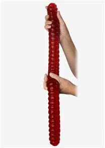 Worlds Largest Gummy Worm - Cherry 세계에서 가장