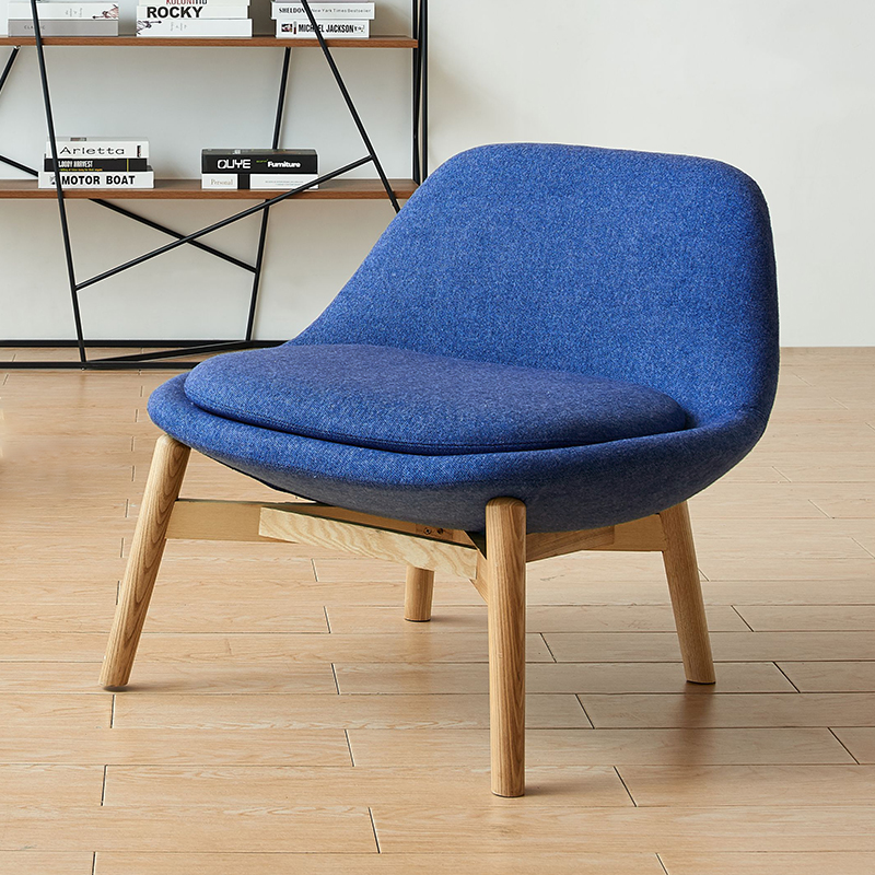 Creative Candy Fabric Single-person Chair Sippi waiting for leisure sofa tea room rest seat office furniture