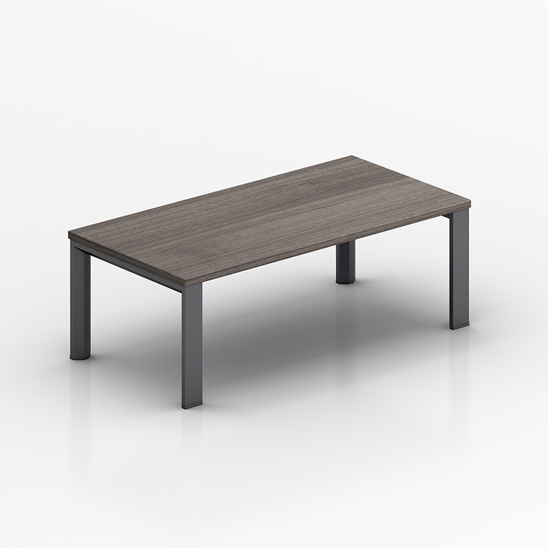 Simple modern office rectangular tea few small stainless steel frame guests rectangular area by the side of the leisure zone