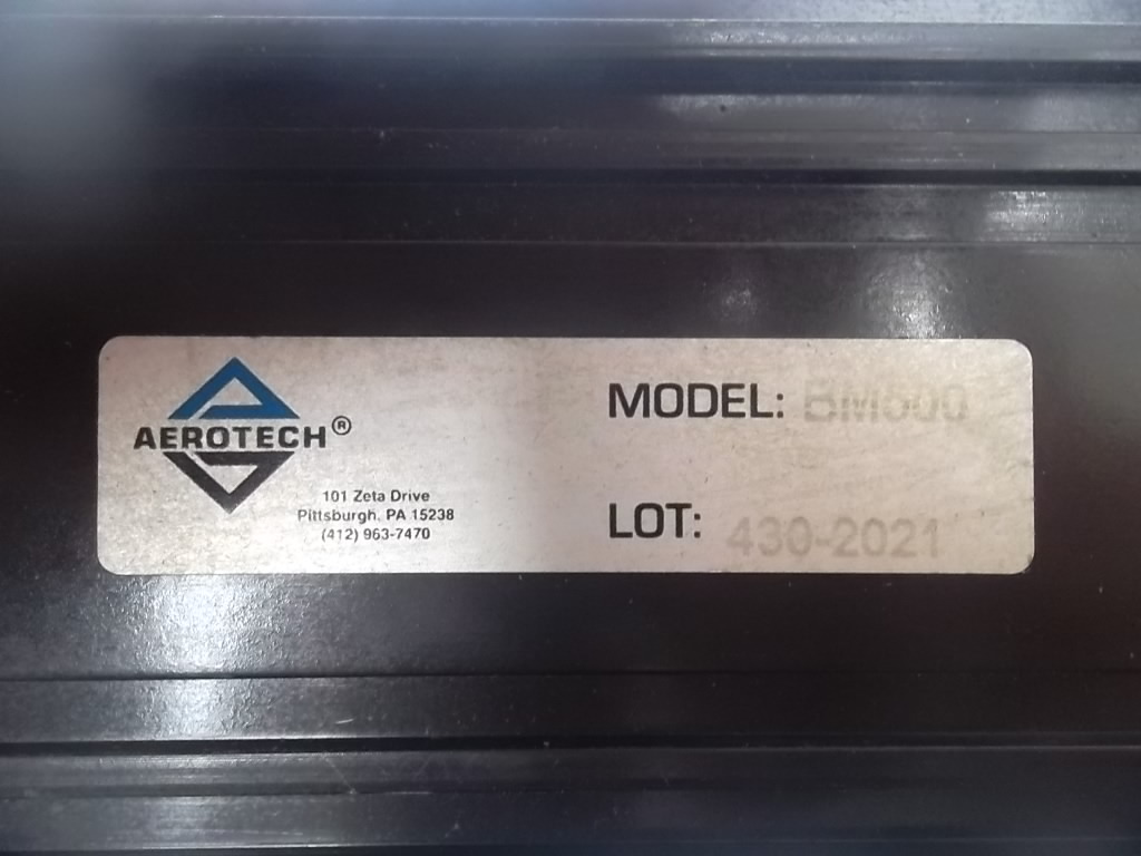 AEROTECH BM500-MS-E1000H Imports of servo motors