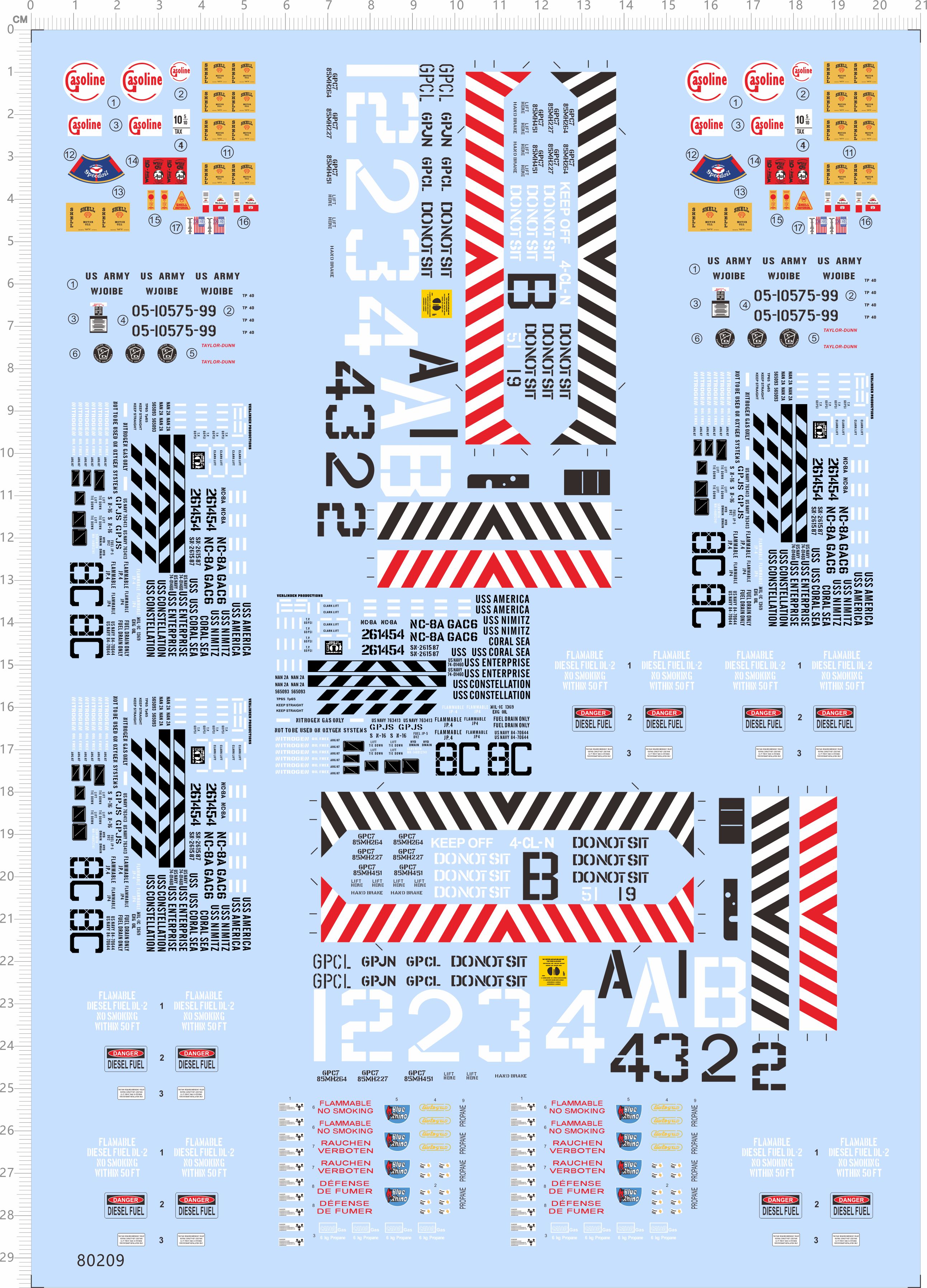 Military Model 1:35 US Army (General Mark) Special Water Paste(80209)