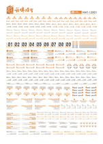 Box Model HMT-12001 HIQ Style (General Warning Series) Special Water Sticker (HD Water Sticker)