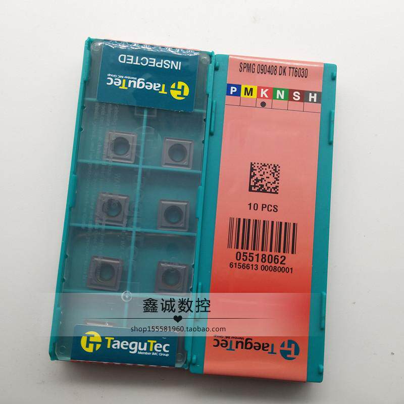 South Korea Taegutec CNC blade SPMG090408DK TT6030 cast iron special offer