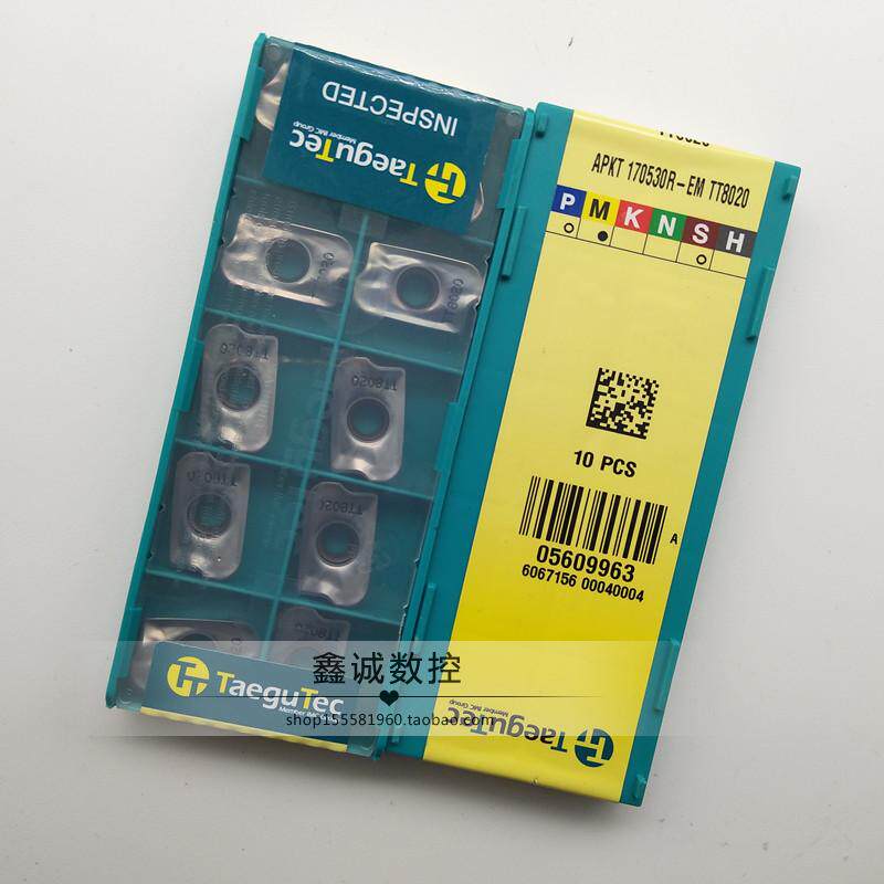 South Korea Taegutec CNC Blade APKT170530R-EM TT8020 Special Offer