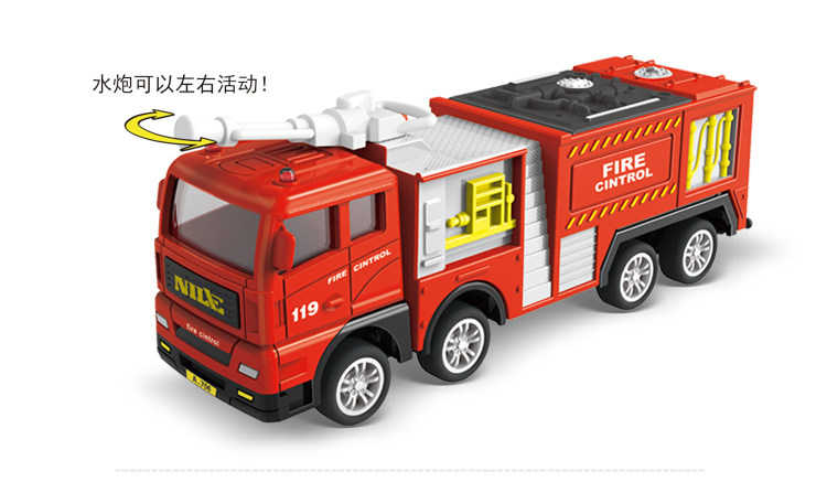 惯性消防车清洁车垃圾车滑行模型儿童宝宝男孩玩具圣诞节生日礼物详情7