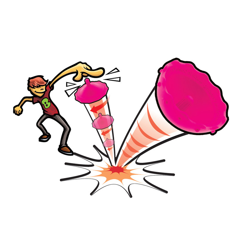 Jumping mushrooms jumping elastic creative outdoor sports children's toys birthday gifts