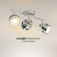 Bauhaus Industrial Style Surface-Mounted Spotlights, Modern and Simple, High-End Feel, Home Living Room Background Wall Lights, Led Ceiling Lights