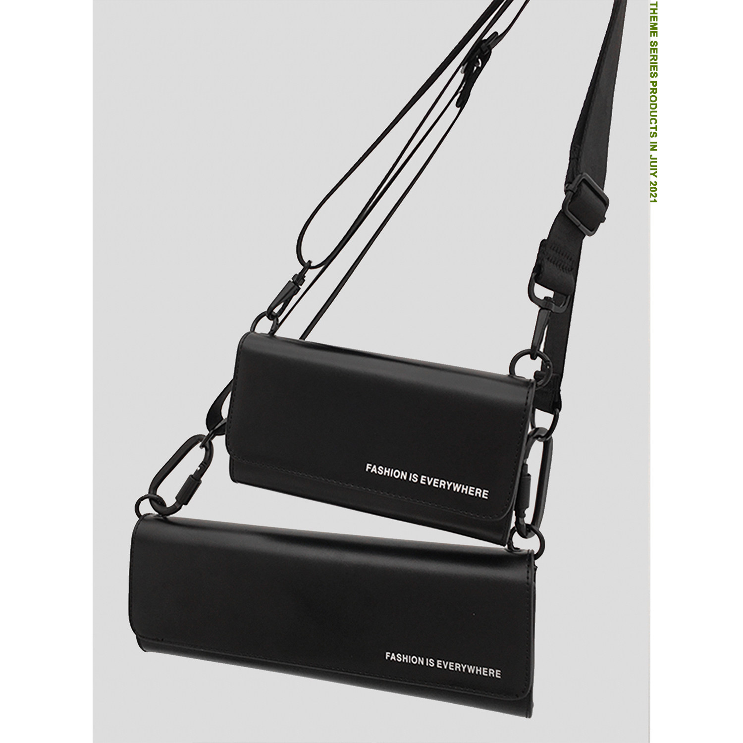 GLASSBIBI2022 Knock on a good - looking, long waiting for a bag of refined square slope