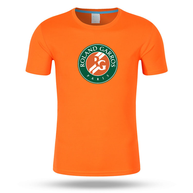 Multi-color tennis four Grand Slam French Open speed dry men's and women's T-shirt training round neck jersey match suit custom cultural shirt