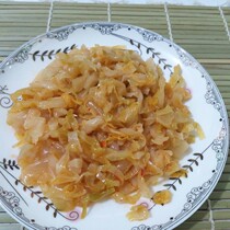 Wenzhou specialty Green deer kimchi cabbage kimchi with porridge