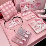 Hello Kitty, подарочная коробка, база под макияж, комплект, масло, полный комплект, подарок на день рождения, с медвежатами