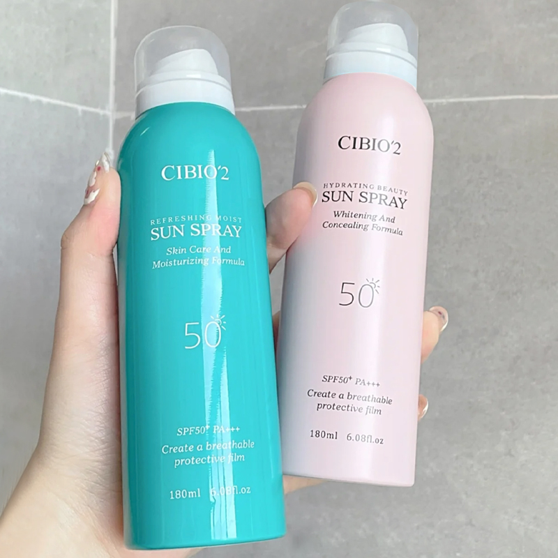 cibio2 Sun Spray Student Military Training All-Body Whitening and UV Prevention AUV CB2 Sunscreen Cibio Thailand
