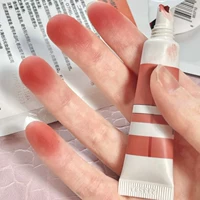 Zenn Pigment Lip Mud Mud Zennth Lip Glaze 01 Nude Color Zeenn женский матт A02 Доступная помада 03 коричневая поверхность тумана