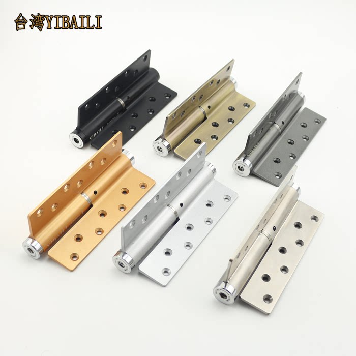 Taiwan Yibaili invisible door hinge hydraulic hinge buffer positioning hinge background door hinge 3 hydraulic installations