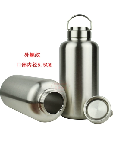 Вместительный и большой портативный герметический чайник из нержавеющей стали, нержавеющая сталь AISI 304