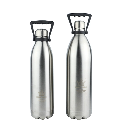 Термос из нержавеющей стали, вместительный и большой вакуумный чайник, нержавеющая сталь AISI 304, кола