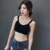 Quai ngắn dây đeo quai áo vest nữ chống nhẹ lưng áo ngực thể thao yoga áo lót cho con bú Ống