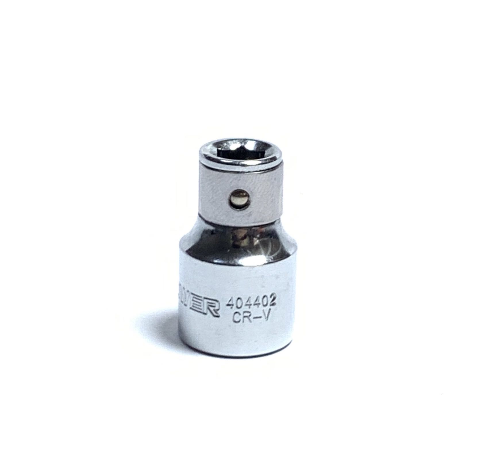Taiwan imported Aiwei Boer Zhongfei 3 8 four-corner turn 1 4 hexagonal 6 35 mm universal electric batch conversion connector
