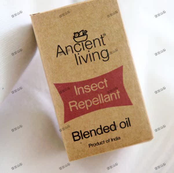 印度有机复方精油Ancient Living InsectRepellent oil驱蚊虫进口