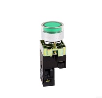 Signal light button XB2-BW3361C INDICATOR light button WITH light reset switch COPPER silver dot HOLE 22MM