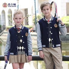 детская форма 2019新款儿童幼儿园园服春秋套装小学生校服春秋套装运动服班服