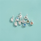 Цирконий, подвеска, аксессуары, цепочка до ключиц из жемчуга, серебро 925 пробы