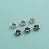 S925, колесо, браслет из бисера ручной работы, бусины, аксессуары, аксессуар, серебро 925 пробы, DIY