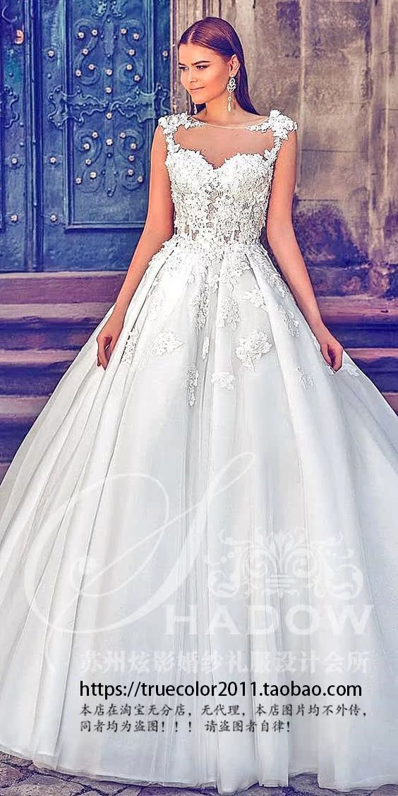 Fashionable design lace demi-season decorations for bride, backless Fashionable design lace demi-season decorations for bride, backless