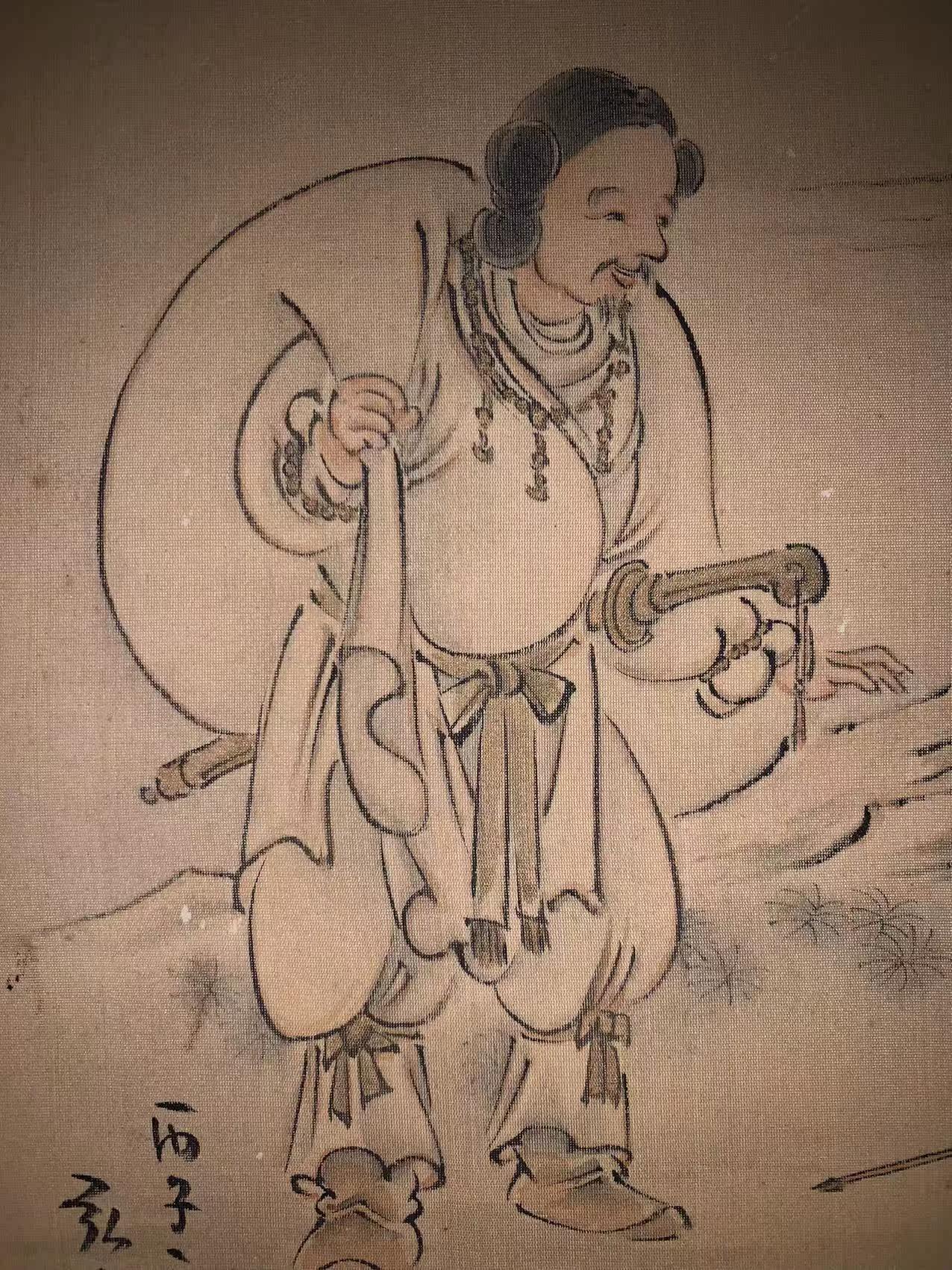 手绘小品字画3562:日本回流色纸中古书画,书房茶室新宠,你还在等什么?-日本画-淘宝好物网