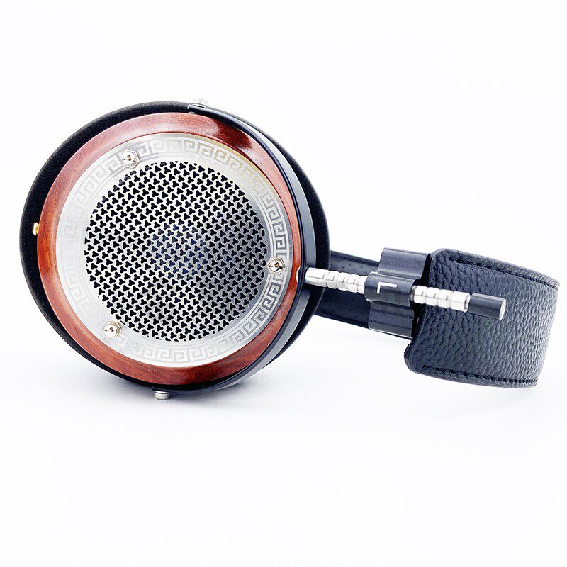 Проводные HiFi наушники 全尺寸hifi大头戴式耳机 红花梨木专业发烧人声古典开放式 高阻抗