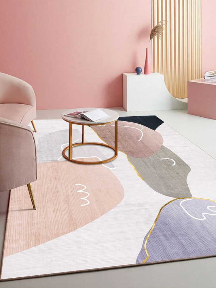 Nordic living room carpet light luxury bedroom girl bedside blanket sofa coffee table blanket room household blanket floor mat whole shop