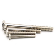 18mm 18mm 201 stainless steel outer hexagonal screw lengthened external hexagonal bolt full tooth half tooth screw M18 * 30-200