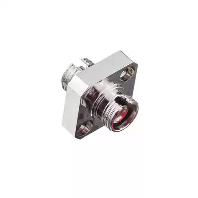 FC PC APC Copper Square fiber adapter flange coupler less than 0 2dB