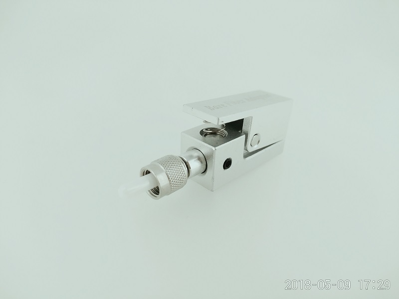 SMA905 bare fiber adapter bare fiber connection coupler ceramic inner diameter 127UM outer diameter 3 175MM