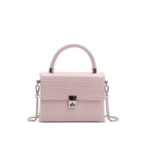 Портативная сумка на одно плечо для принцессы, крокодиловый принт