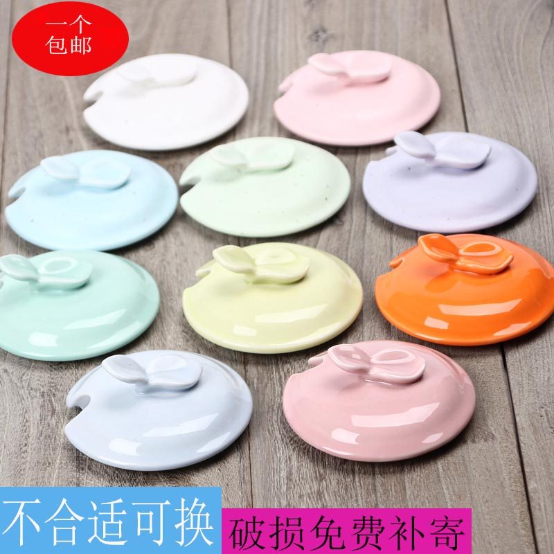Gypsophila Apple Cup lid ceramic mug cover water cup cover universal cup cover hand hand cover