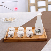 Ceramic Wine kit Wine Glass Wine Glass Winemaker winemaker Home trumpet Wine Punch Customizable Logo