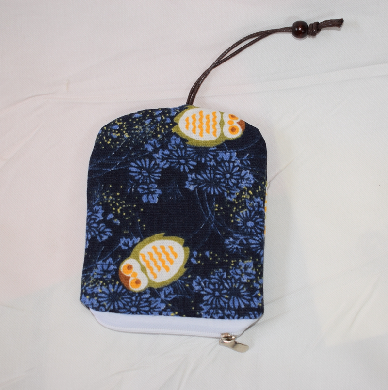 Phiên bản tiếng Hàn của túi chìa khóa cotton nhỏ tươi có khóa kéo chống xước bảo vệ tay áo gói dây rút đa chức năng ví móc khóa lv