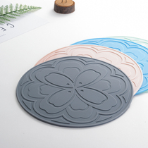 Anti-scalding non-slip heat insulation pad Vegetable bowl pad Bowl pad Anti-scalding table mat Basin basin table mat Placemat Silicone round mat