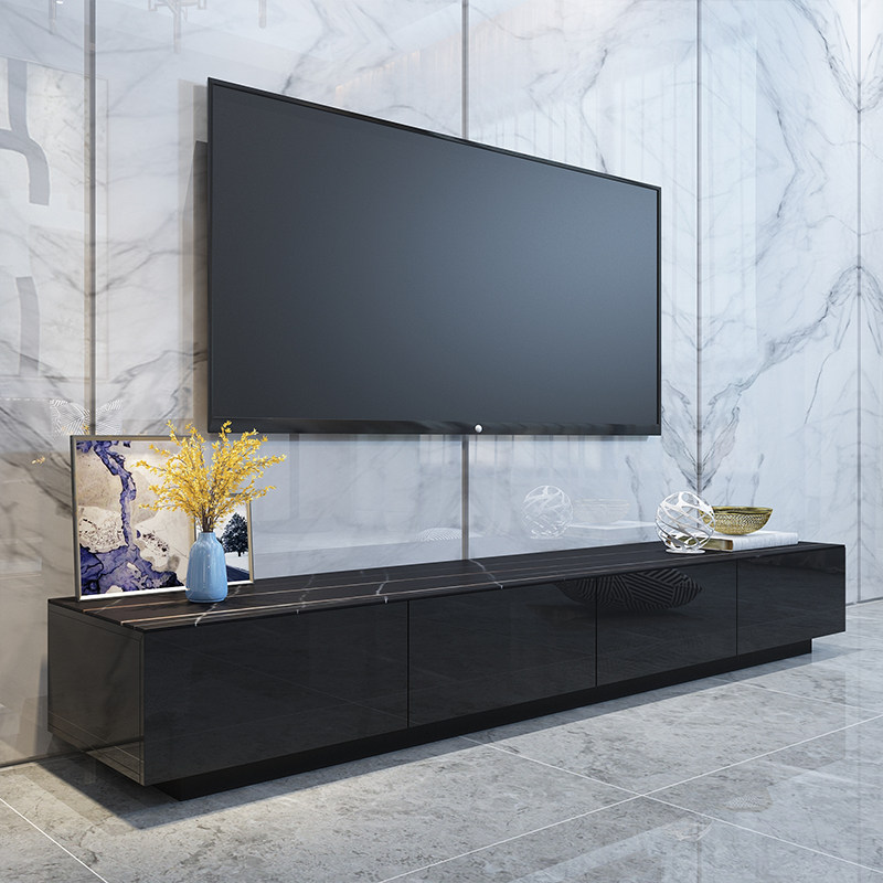 Small wood cabinet tea combined modern minimal luxury small household living room in 2021 new solid wood locker